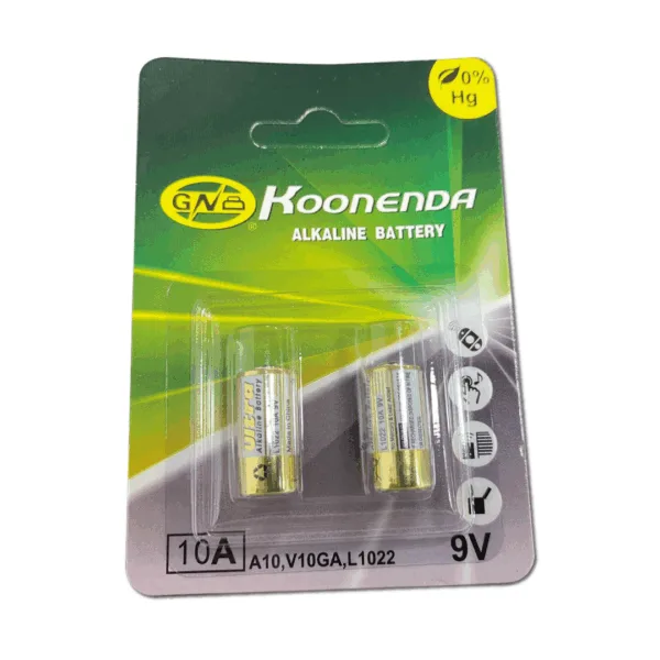 Pila Alcalina 9V 10A Koonenda